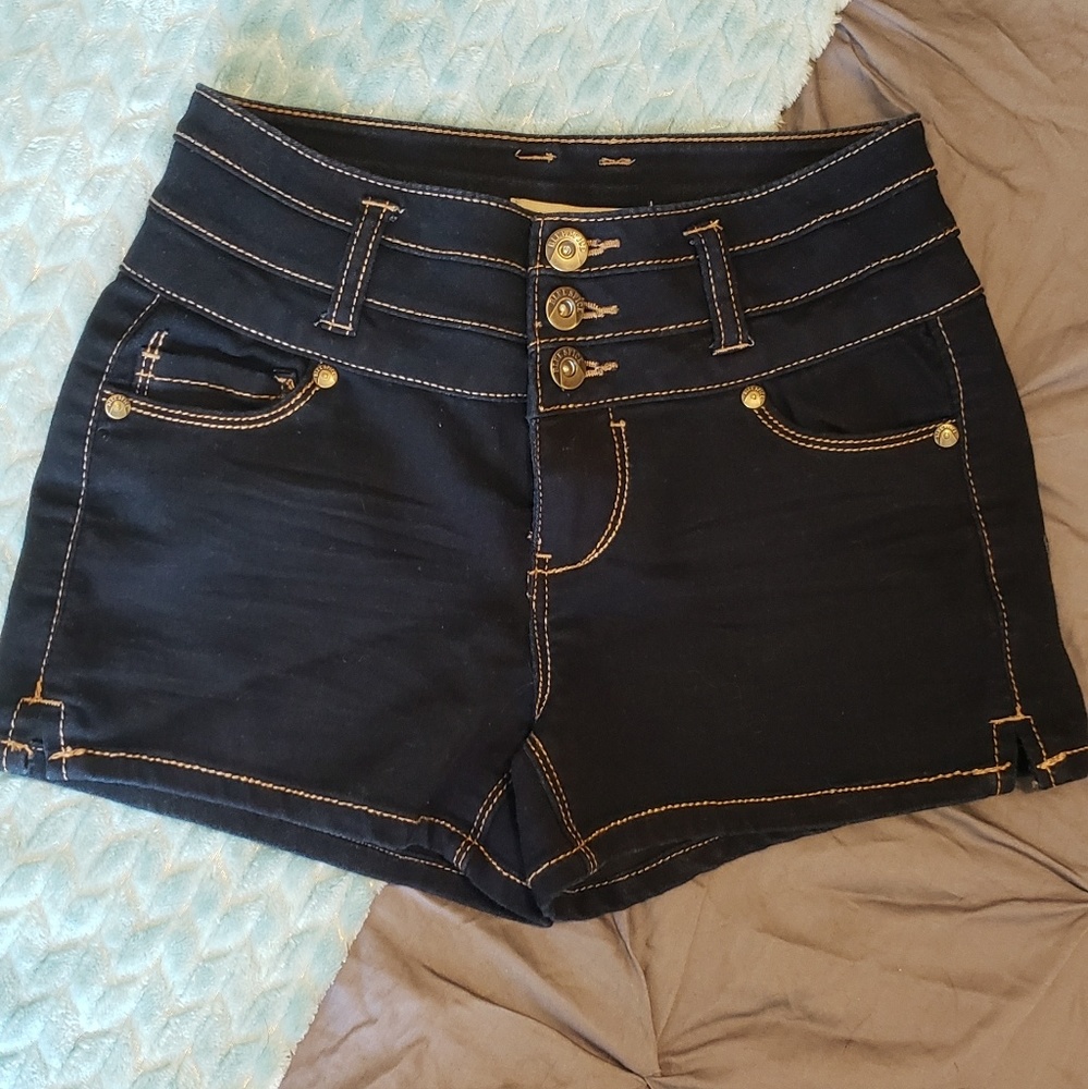 High waisted shorts
